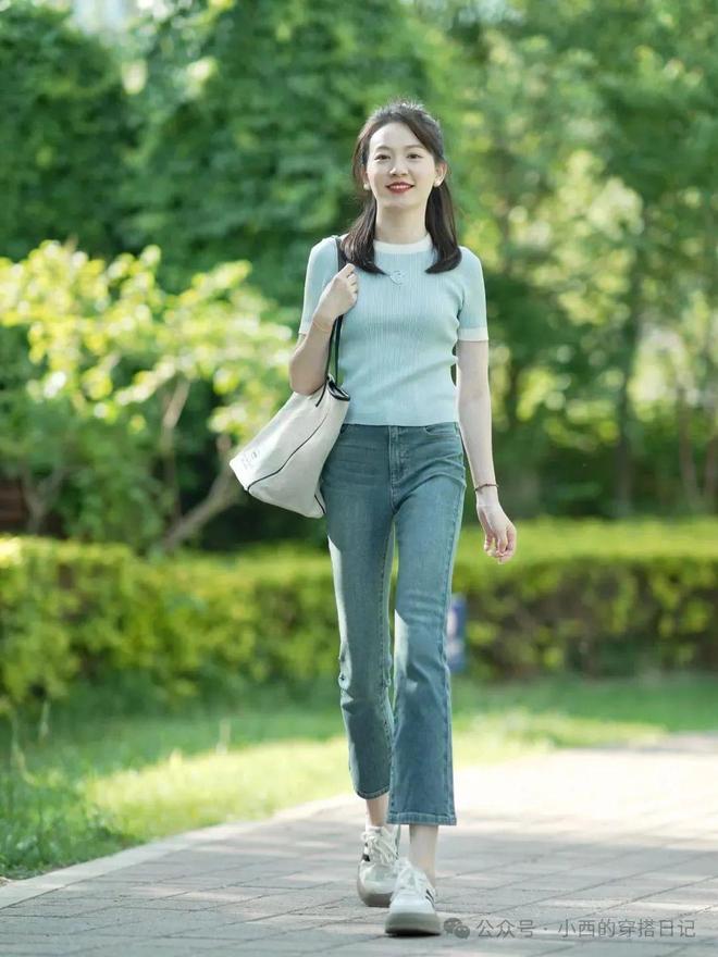 髦的4种搭配优雅又气质冰球突破游戏夏天最时(图3)